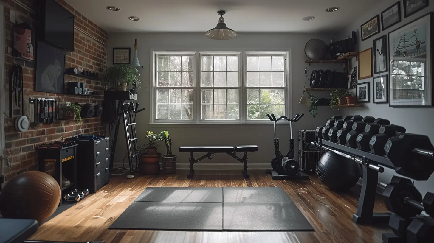 Creating a Workout Space at Home That You'll Actually Use