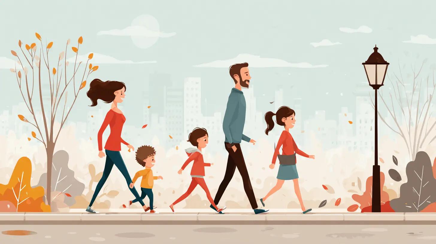 How Families Can Benefit from Walking Together