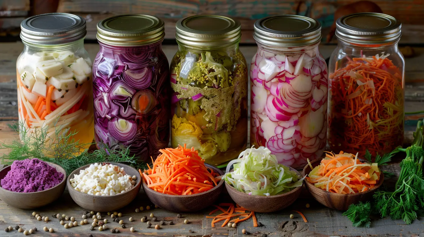 How to Make Your Own Probiotic-Rich Fermented Foods
