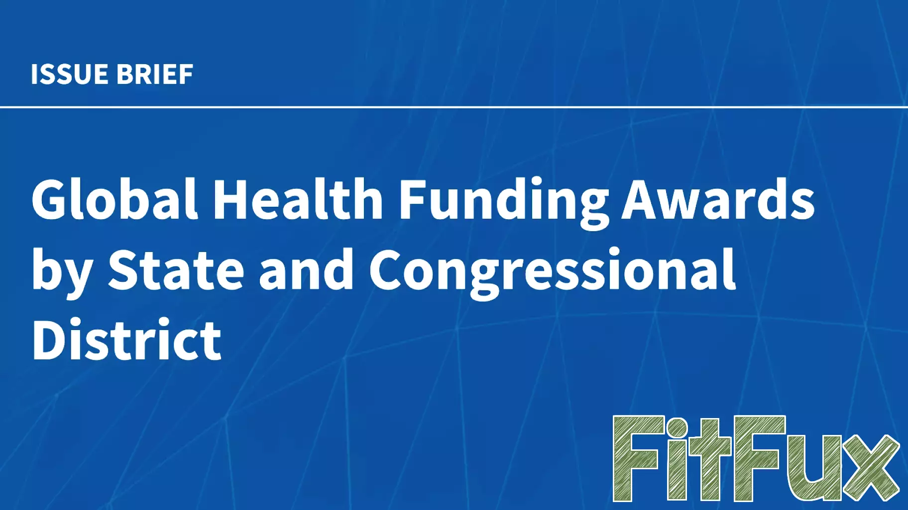 Analysis of U.S. Global Health Funding Awards for FY2024