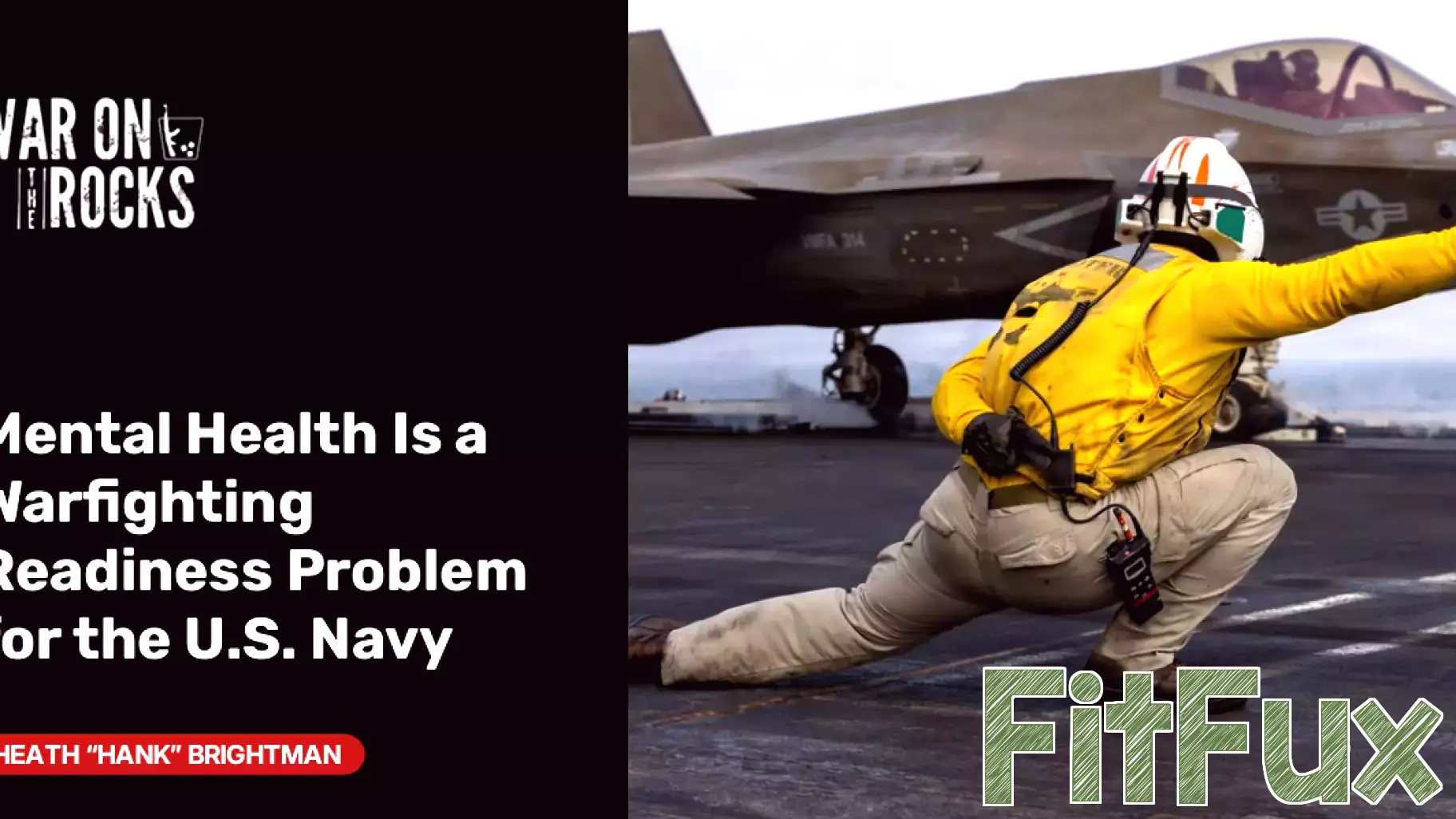 Mental Health Is a Warfighting Readiness Problem for the U.S. Navy