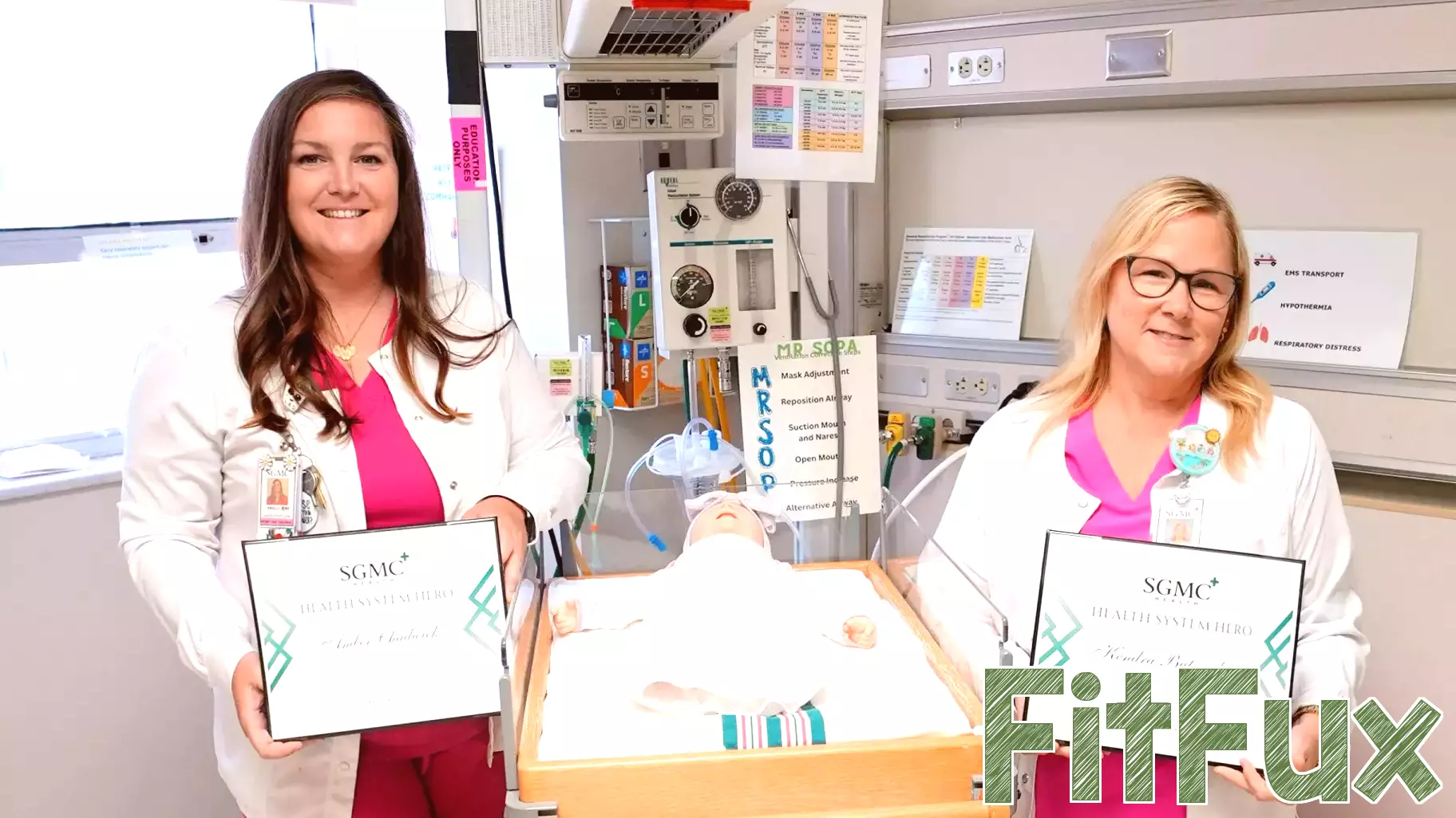 SGMC Health Honors Butenschon and Chadwick as Health System Heroes