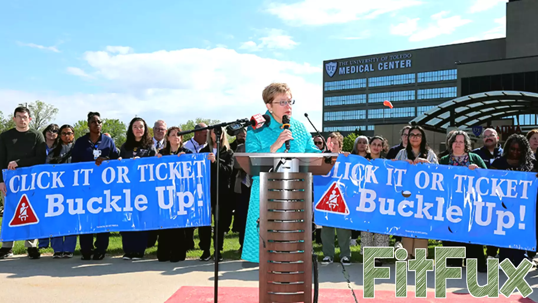 UToledo Health Hosts Annual ‘Click it or Ticket’ Kickoff for Lucas County