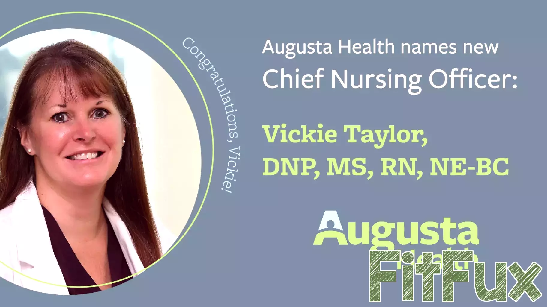 Vickie Taylor Elevated to Chief Nursing Officer at Augusta Health