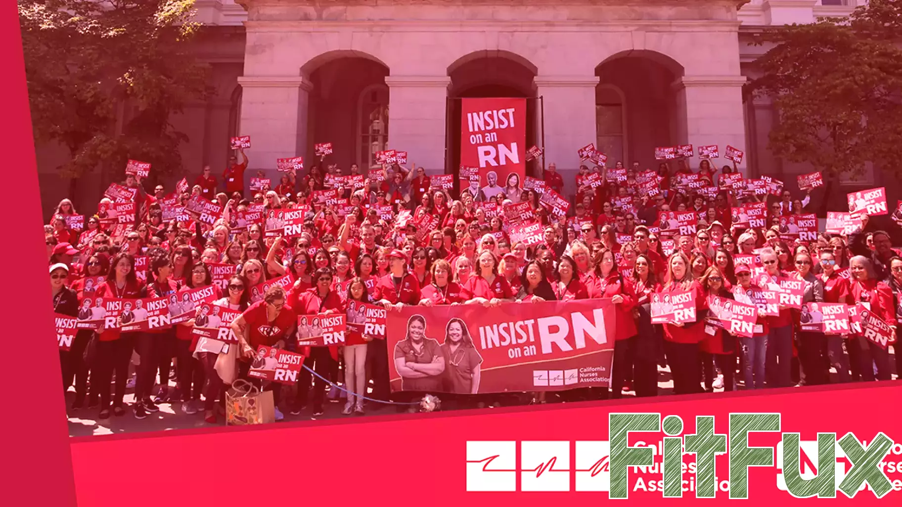 Vigil for Patient Safety Organized by Nurses and Health Care Workers